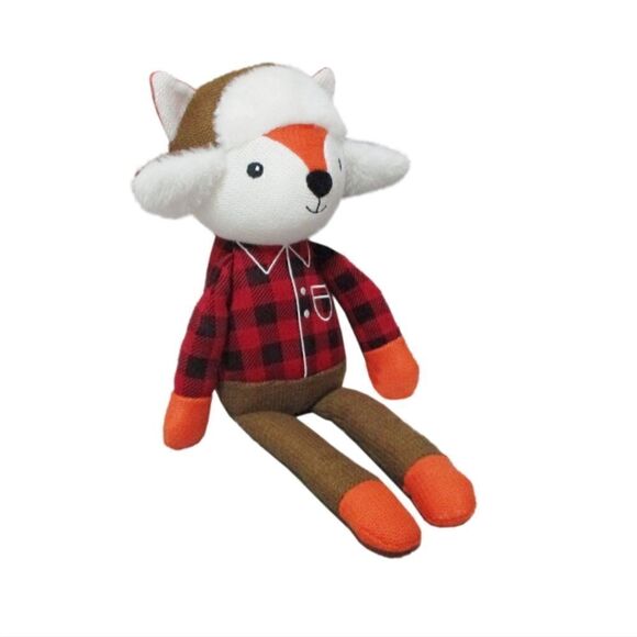 Holiday Knit Fox Plush Toy, 18" - Picture 3 of 4